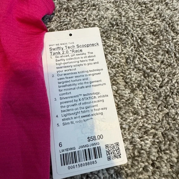 Lululemon Athletica Swiftly Tank - Picture 3 of 3